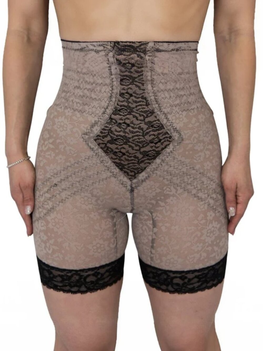 Rago of New York High Waist Extra Firm Leg Shaper Shorts, XL